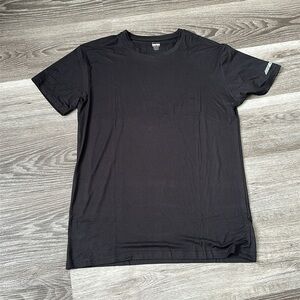 Spyder Black Short Sleeve lounge wear top
